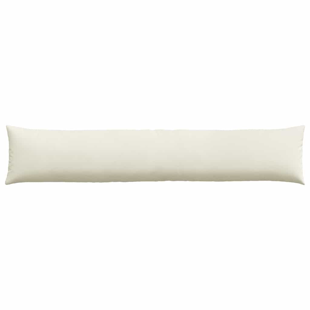 Cuscini da Divano 2 pcs Crema 200 x 40 cm Tessuto in Cords