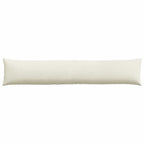 Cuscini da Divano 2 pcs Crema 200 x 40 cm Tessuto in Cords