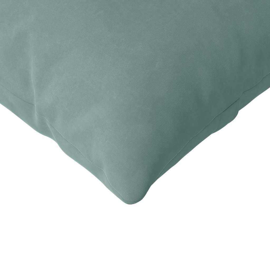 Cuscini da Divano 2 pcs Verde Mare 200 x 40 cm Tessuto in Cords
