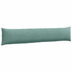 Cuscini da Divano 2 pcs Verde Mare 200 x 40 cm Tessuto in Cords