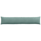 Cuscini da Divano 2 pcs Verde Mare 200 x 40 cm Tessuto in Cords