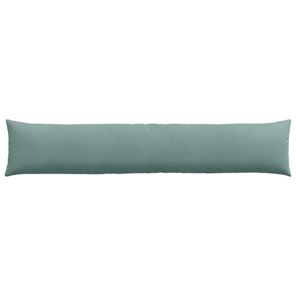 Cuscini da Divano 2 pcs Verde Mare 200 x 40 cm Tessuto in Cords