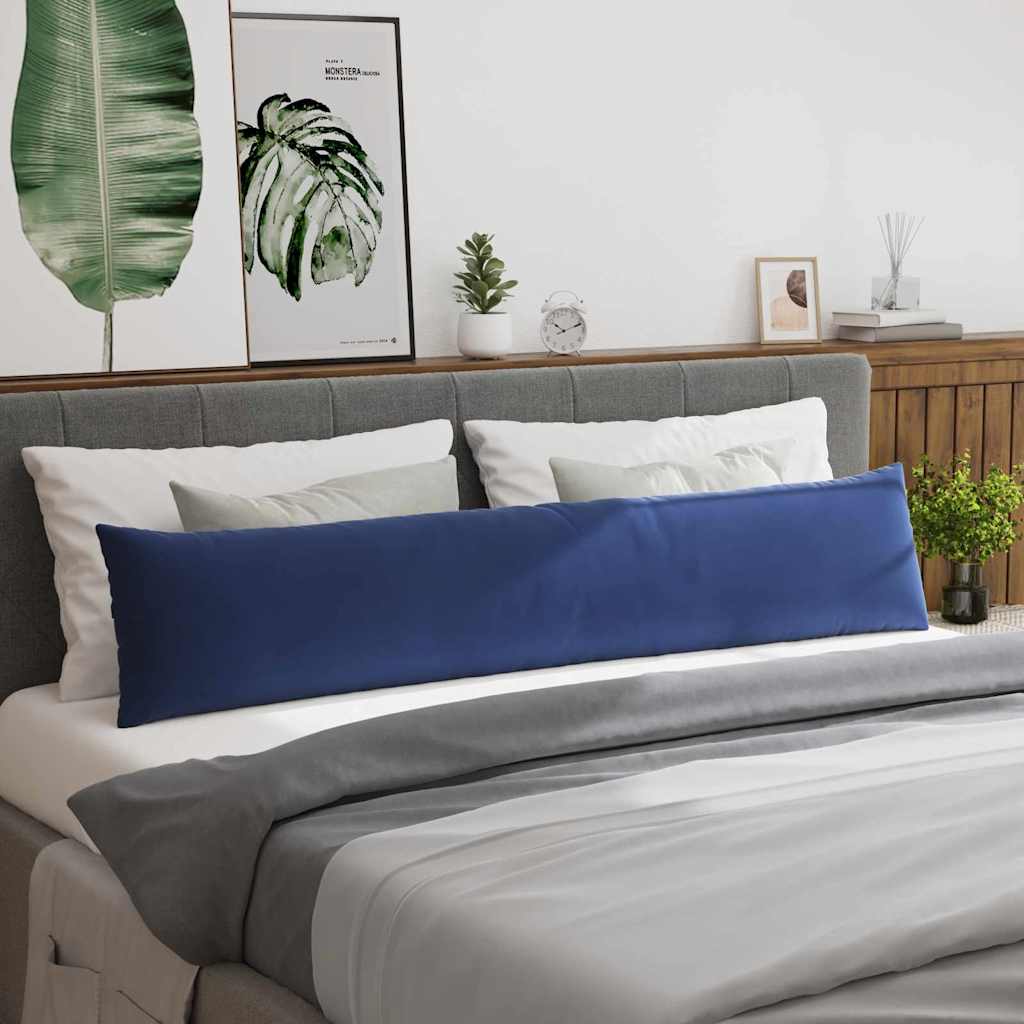 Cuscini da Divano 2 pcs Blu Polizia 200 x 40 cm