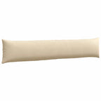 Cuscini da Divano 2 pcs Crema 200 x 40 cm Tessuto