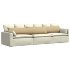 Cuscini da Divano 2 pcs Grigio Verde 200 x 40 cm
