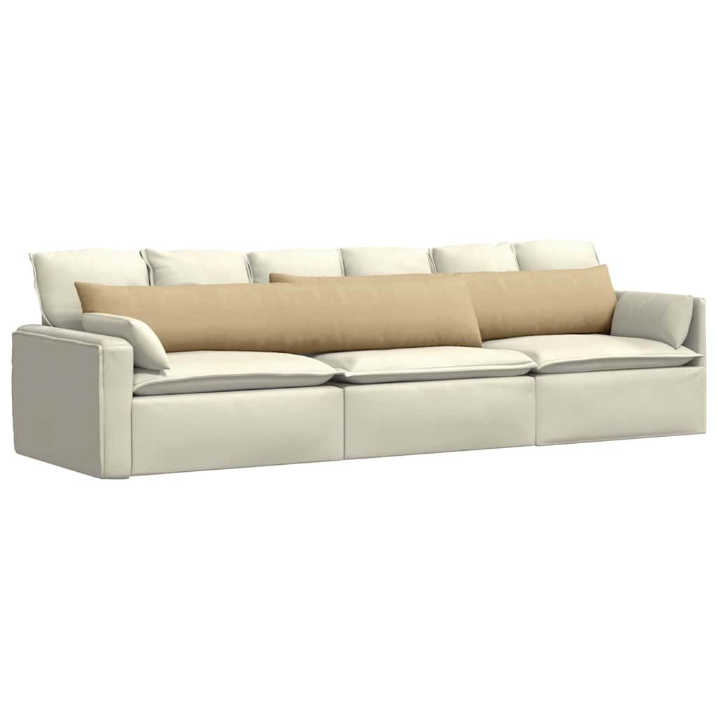 Cuscini da Divano 2 pcs Grigio Verde 200 x 40 cm