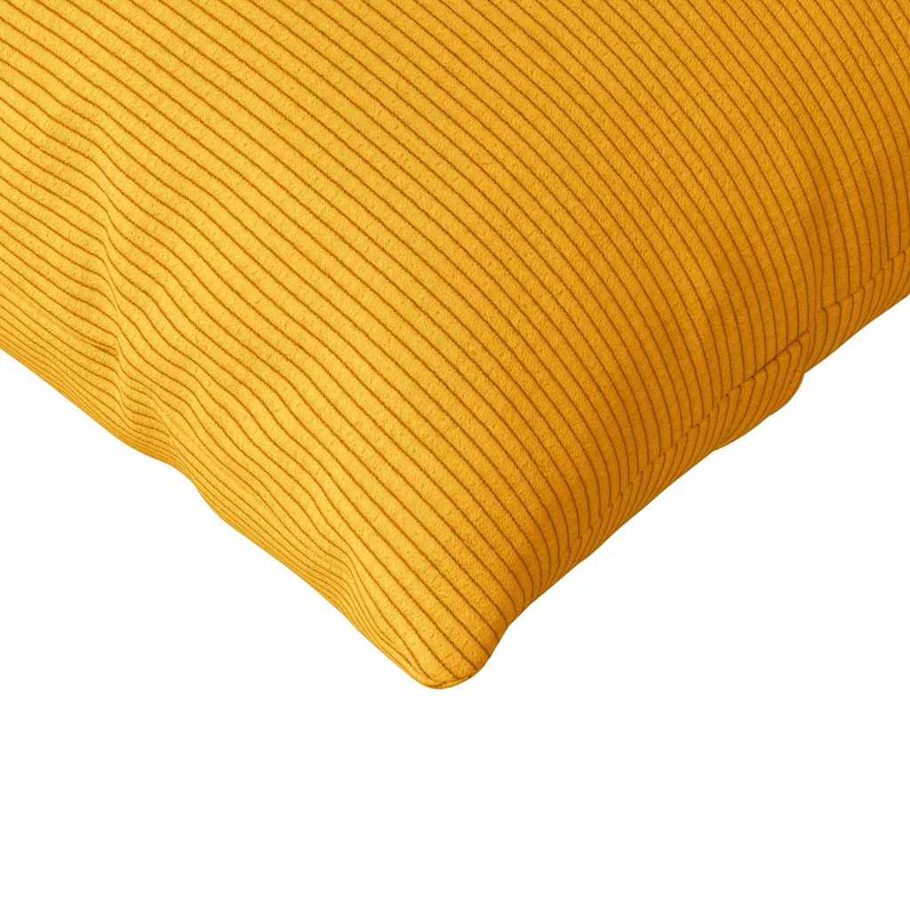 Cuscini da Divano 2 pcs Giallo Chiaro 200 x 40 cm
