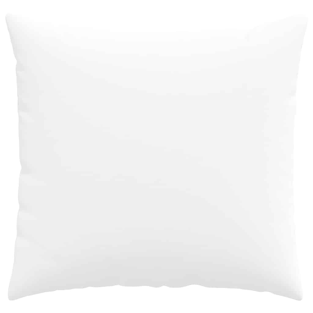 Cuscini da Divano 2 pcs Bianco 45 x 45 cm Tessuto