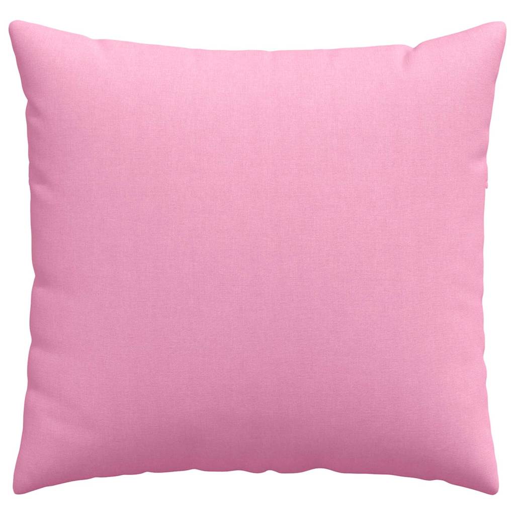 Cuscini da Divano 2 pcs Rosa 45 x 45 cm Tessuto