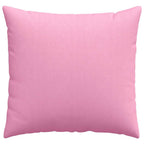 Cuscini da Divano 2 pcs Rosa 45 x 45 cm Tessuto