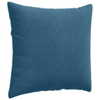 Cuscini da Divano 2 pcs Blu 45 x 45 cm Tessuto in Cords