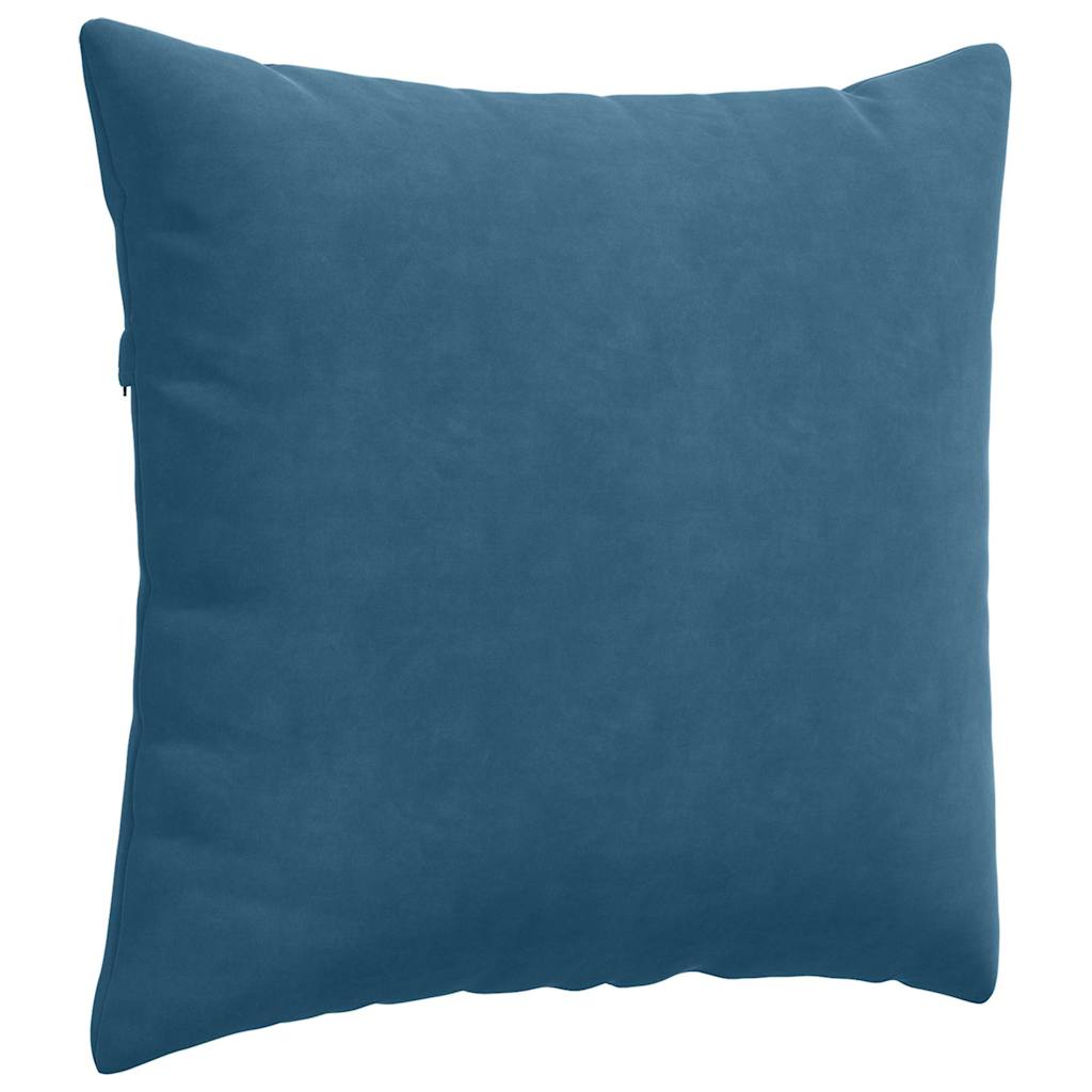 Cuscini da Divano 2 pcs Blu 45 x 45 cm Tessuto in Cords