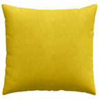 Cuscini da Divano 2 pcs Giallo 45 x 45 cm Tessuto in Cords