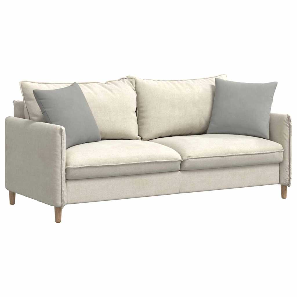 Cuscini da Divano 2 pcs Grigio chiaro 45 x 45 cm Tessuto
