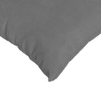 Cuscini da Divano 2 pcs Grigio scuro 45 x 45 cm Tessuto