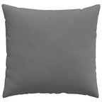 Cuscini da Divano 2 pcs Grigio scuro 45 x 45 cm Tessuto