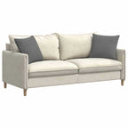 Cuscini da Divano 2 pcs Grigio scuro 45 x 45 cm Tessuto
