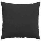 Cuscini da Divano 2 pcs Nero 45 x 45 cm Tessuto