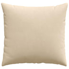 Cuscini da Divano 2 pcs Crema 45 x 45 cm Tessuto