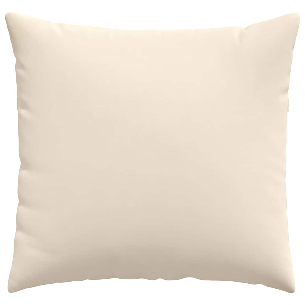 Cuscini da Divano 2 pcs Beige 45 x 45 cm Tessuto