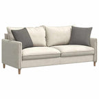 Cuscini da Divano 2 pcs Grigio chiaro 45 x 45 cm