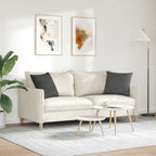 Cuscini da Divano 2 pcs Grigio scuro 45 x 45 cm