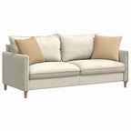Cuscini da Divano 2 pcs Grigio Verde 45 x 45 cm