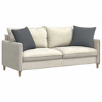 Cuscini da Divano 2 pcs Grigio scuro 50 x 50 cm Tessuto