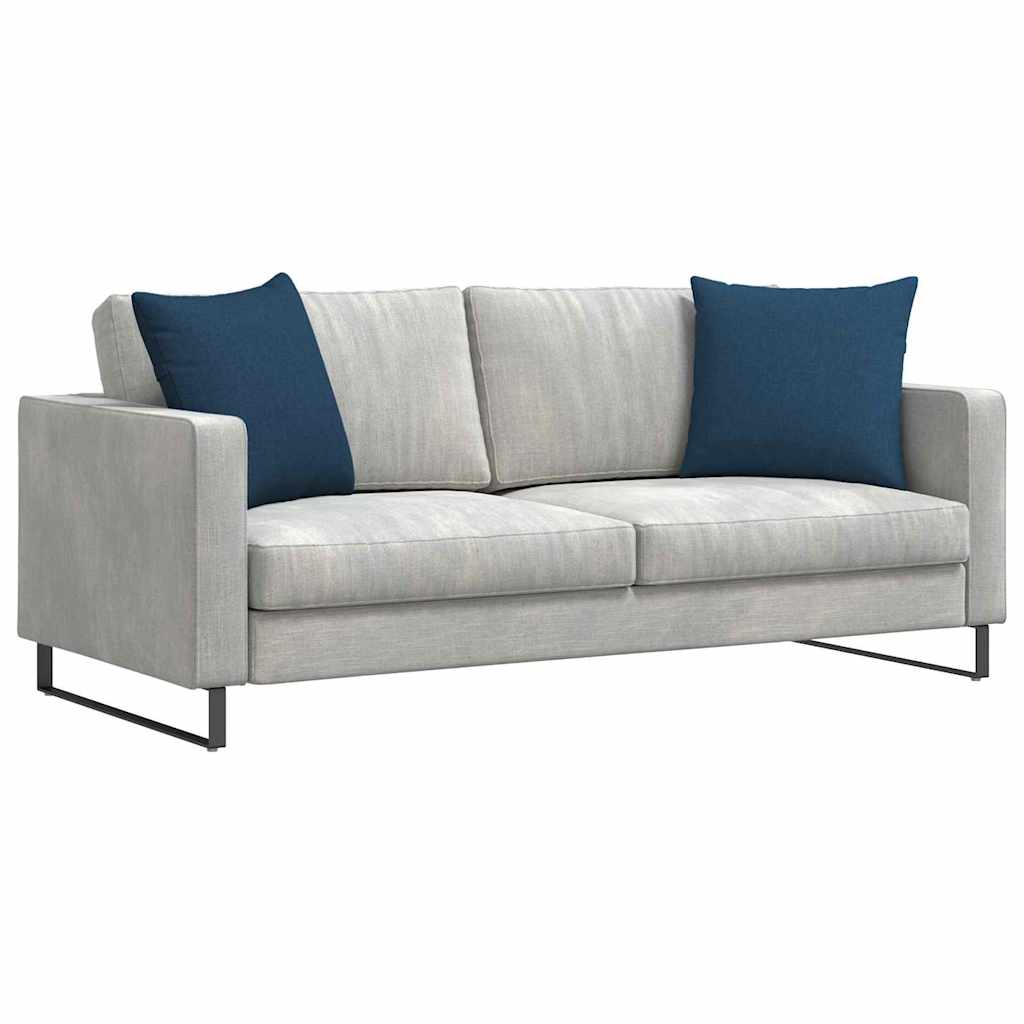 Cuscini da Divano 2 pcs Blu 50 x 50 cm Tessuto