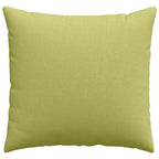 Cuscini da Divano 2 pcs Verde chiaro 50 x 50 cm Tessuto