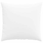 Cuscini da Divano 2 pcs Bianco 50 x 50 cm Tessuto
