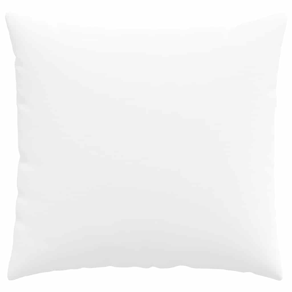 Cuscini da Divano 2 pcs Bianco 50 x 50 cm Tessuto