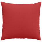 Cuscini da Divano 2 pcs Rosso 50 x 50 cm Tessuto