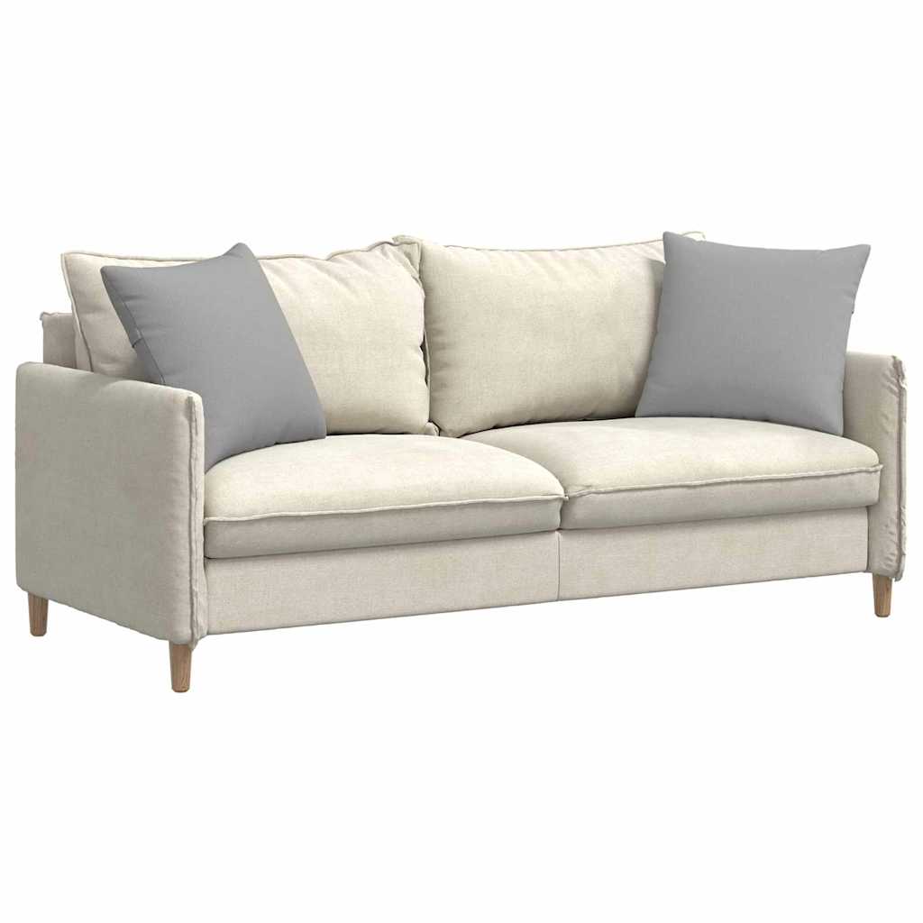 Cuscini da Divano 2 pcs Grigio Nuvola 50 x 50 cm Tessuto