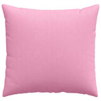 Cuscini da Divano 2 pcs Rosa 50 x 50 cm Tessuto