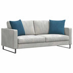 Cuscini da Divano 2 pcs Blu 50 x 50 cm Tessuto in Cords