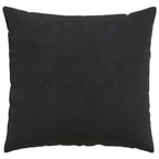 Cuscini da Divano 2 pcs Nero 50 x 50 cm Tessuto in Cords