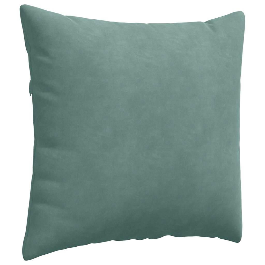 Cuscini da Divano 2 pcs Verde Mare 50 x 50 cm Tessuto in Cords