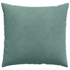 Cuscini da Divano 2 pcs Verde Mare 50 x 50 cm Tessuto in Cords