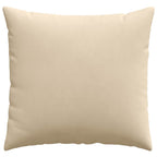Cuscini da Divano 2 pcs Crema 50 x 50 cm Tessuto
