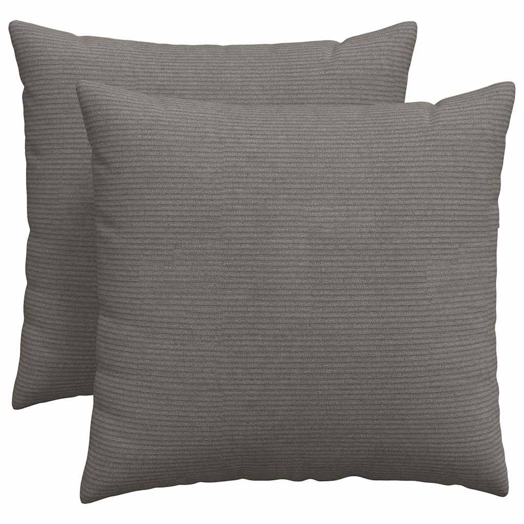 Cuscini da Divano 2 pcs Grigio chiaro 50 x 50 cm