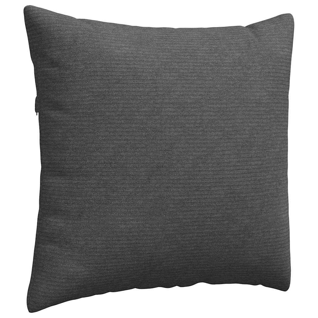 Cuscini da Divano 2 pcs Grigio scuro 50 x 50 cm
