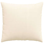 Cuscini da Divano 2 pcs Crema 50 x 50 cm Tessuto in Cords