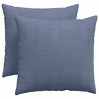 Cuscini da Divano 2 pcs Blu 50 x 50 cm Tessuto in Cords