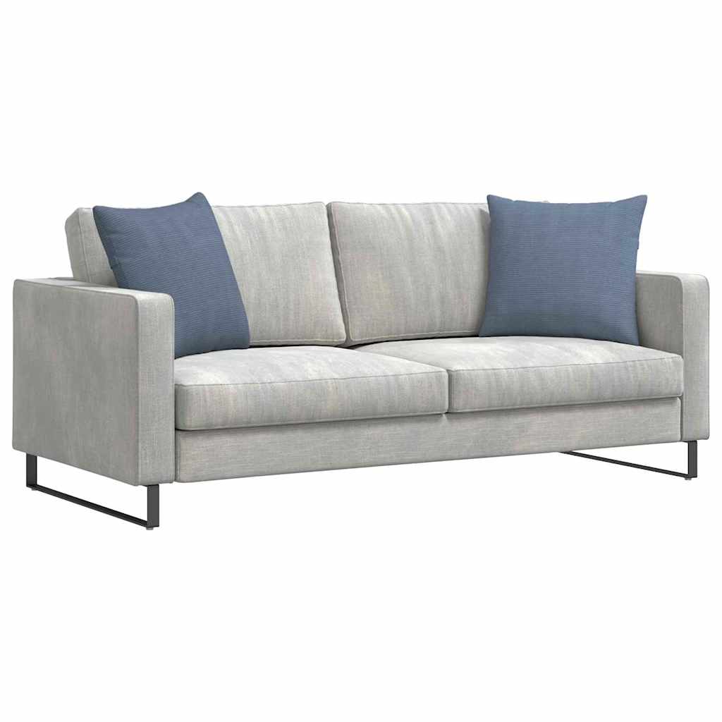 Cuscini da Divano 2 pcs Blu 50 x 50 cm Tessuto in Cords