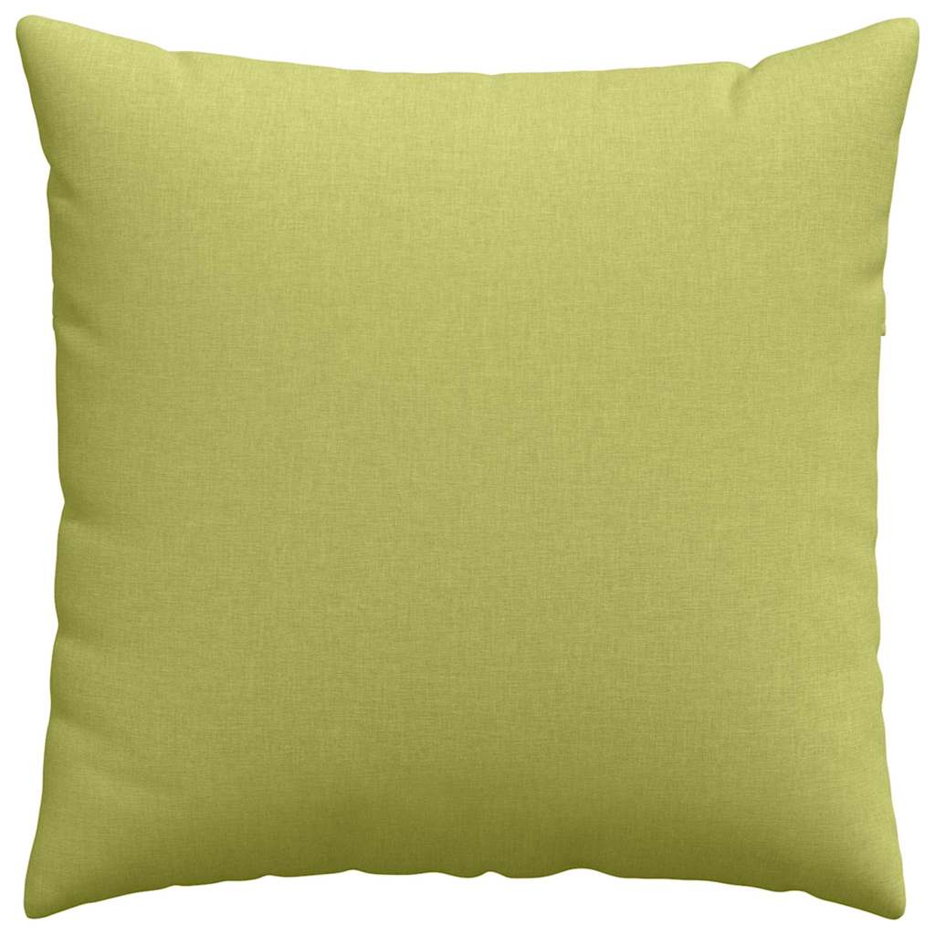Cuscini da Divano 2 pcs Verde chiaro 60 x 60 cm Tessuto