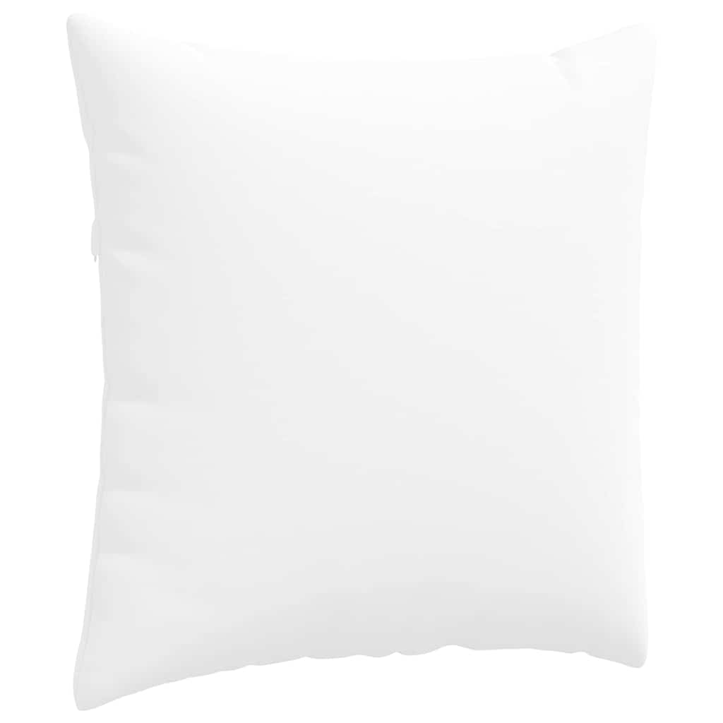 Cuscini da Divano 2 pcs Bianco 60 x 60 cm Tessuto