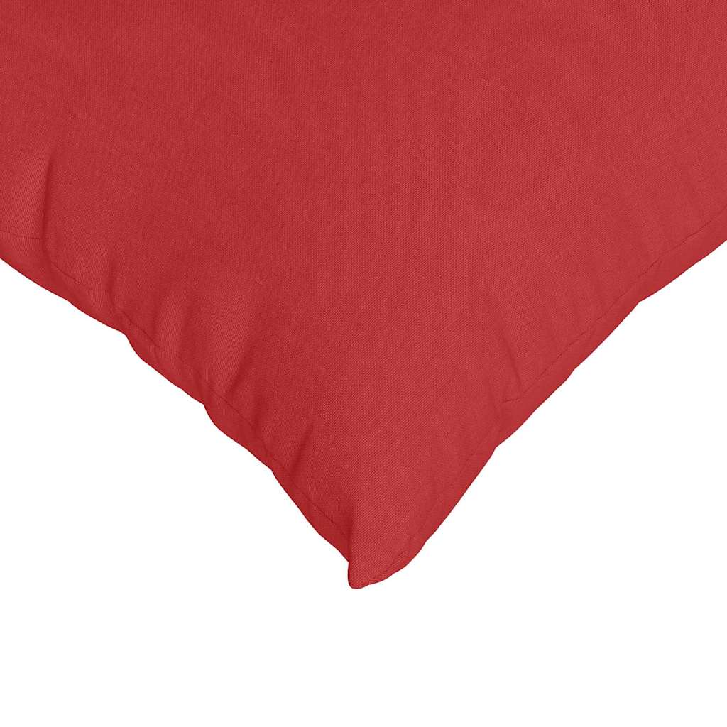 Cuscini da Divano 2 pcs Rosso 60 x 60 cm Tessuto