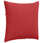 Cuscini da Divano 2 pcs Rosso 60 x 60 cm Tessuto