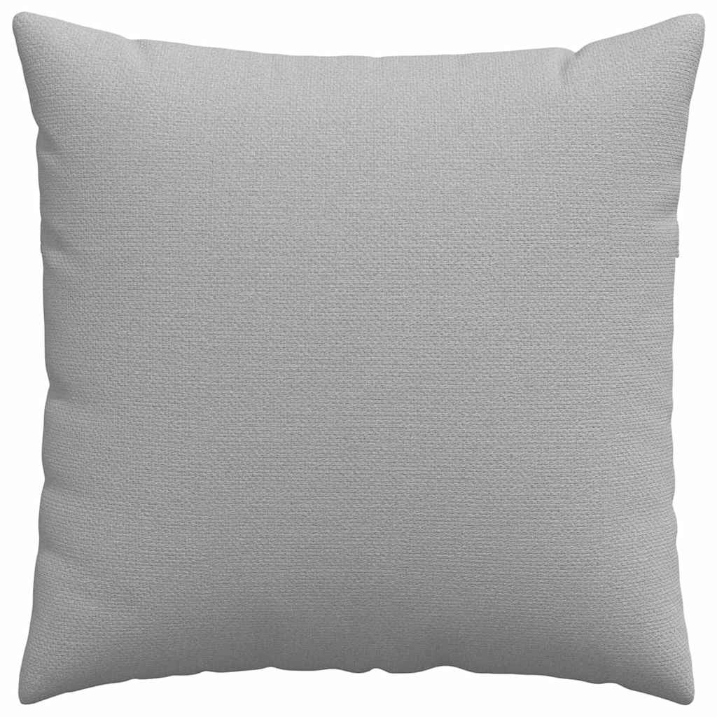 Cuscini da Divano 2 pcs Grigio Nuvola 60 x 60 cm Tessuto